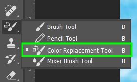 Illustration of a browser-based color replacement tool interface