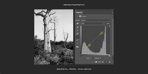 Comparison of two black and white images, one with subtle HSL-based tonal adjustments