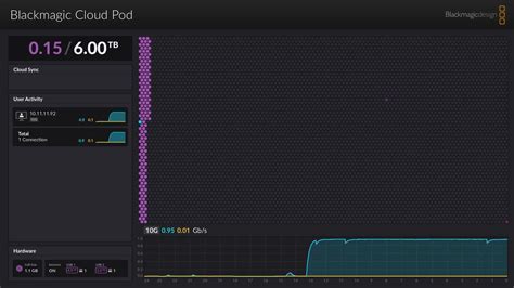 Blackmagic Cloud interface