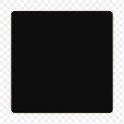 A black square shape in Photoshop