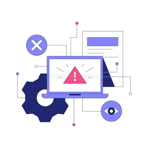 Icon representing a computer with a warning symbol, symbolizing potential issues with third-party software