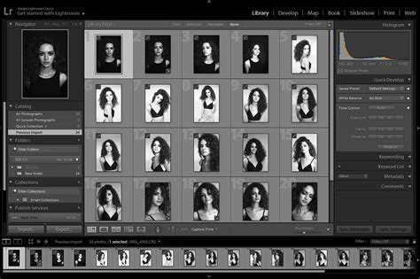 An infographic explaining the components of a Lightroom catalog file (.LRCAT).