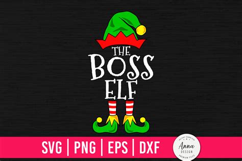 boss dressed as an elf