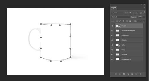 Diagram illustrating nested Smart Objects