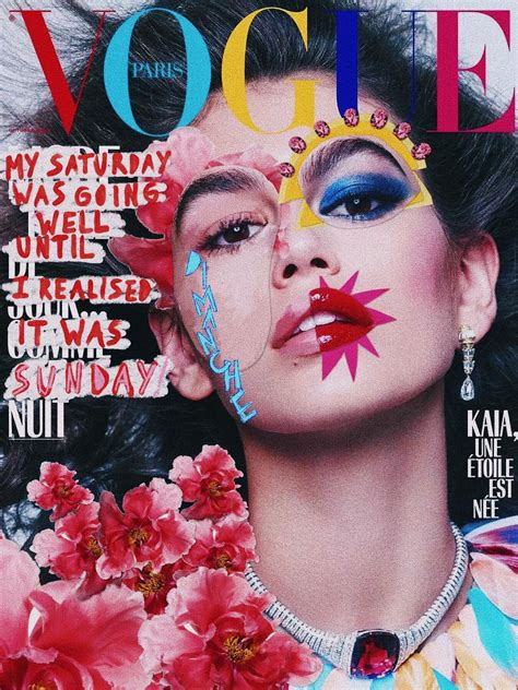Collage of digitally altered magazine covers