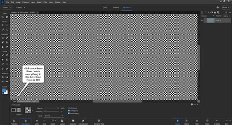 Photoshop showing a photo with a white border area selected for deletion
