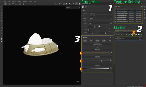 Substance Painter Fill layer with pattern applied