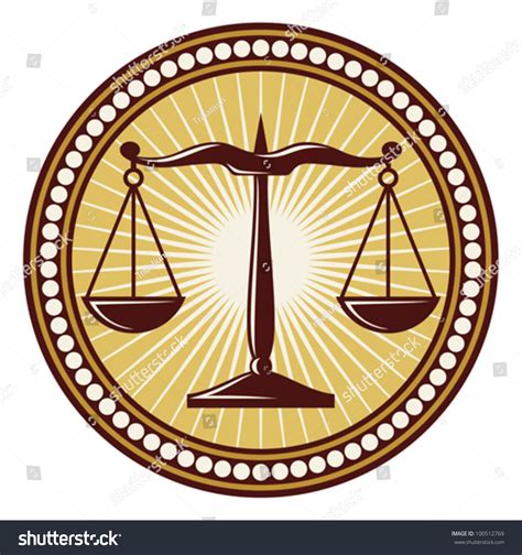 Scales of justice with a baby symbol
