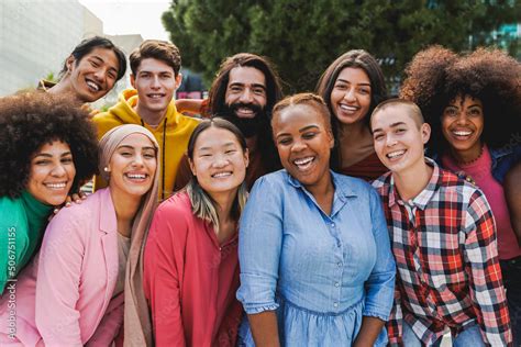 Diverse group of people