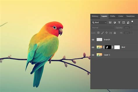Photoshop: Applying a layer mask to a shadow