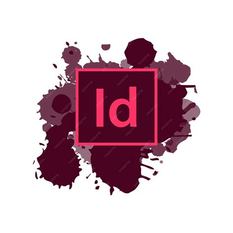 Adobe InDesign logo with 