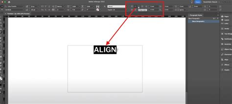 Adobe InDesign text frame with anchored icon