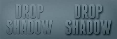 Example of text with applied Layer Styles (drop shadow and bevel)
