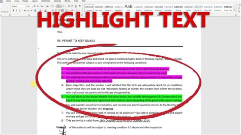 Highlighting text using the double-click method on the layer thumbnail