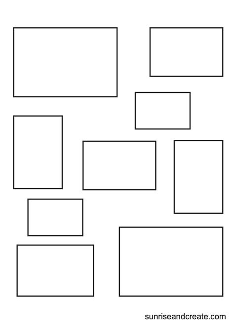 Photoshop canvas showing multiple thin black rectangles of varying widths