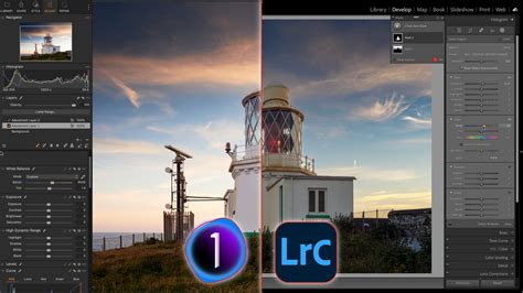 Comparison chart of Lightroom Classic vs. Capture One features
