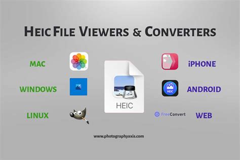 Illustration explaining HEIC file structure
