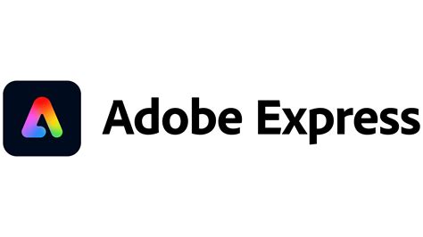 Adobe Express logo and interface