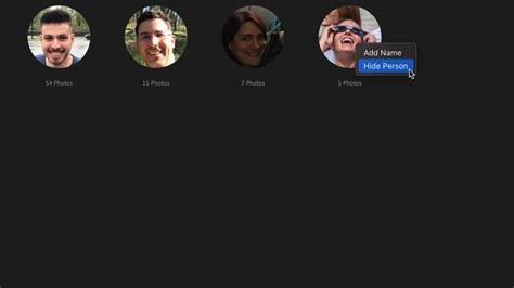 Lightroom Mobile People View - Grouped Faces