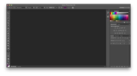 Photoshop interface with new tools