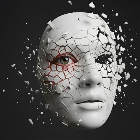 Illustration of black and white mask revealing and hiding layer content