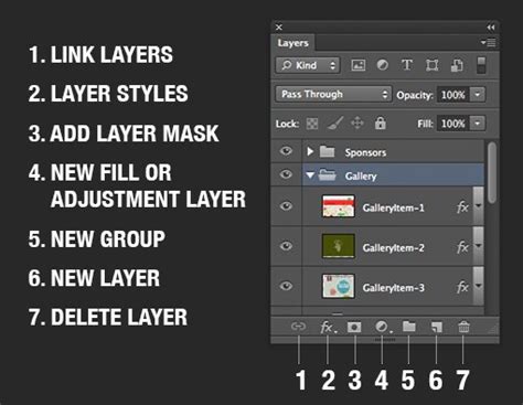 Photoshop Layers panel with Add Mask icon highlighted
