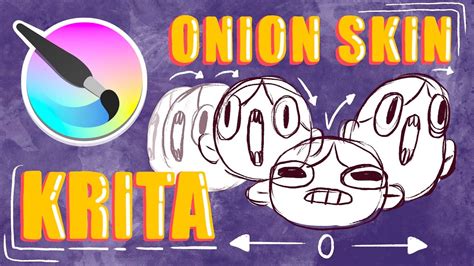 Krita Onion Skin Docker interface