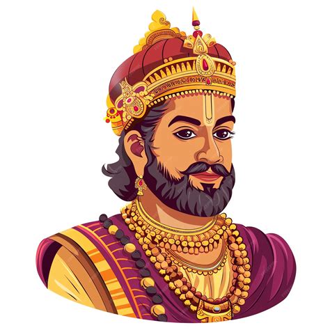 Illustration of King Dasharatha offering prayers to Lord Shani