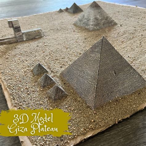 3D model of pyramids with School of Motion logo