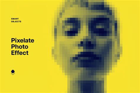Photoshop Pixellated Effect Example