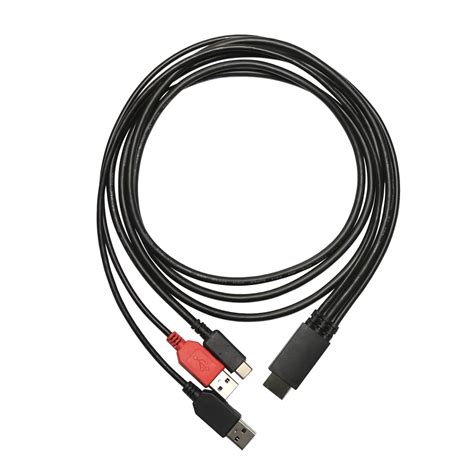Diagram illustrating the 3-in-1 connection cable for XP-Pen tablets