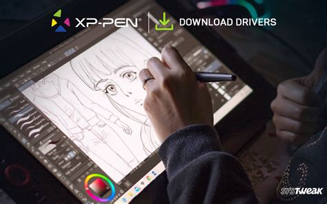 Screenshot of XP-Pen driver software interface