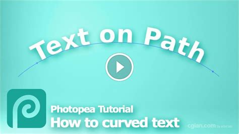 Text Following a Curved Path in Photopea