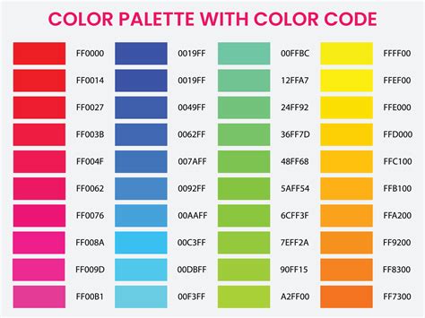 Web design interface showing HEX code input for color selection