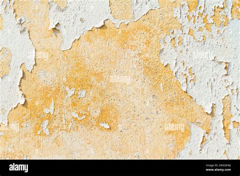 Close-up of worn paint texture