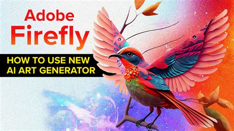 Adobe Firefly AI Cartoon Generator Interface