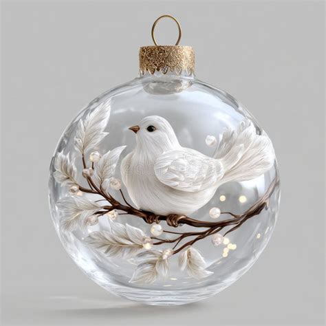 Photo with a soft focal glow on a Christmas ornament