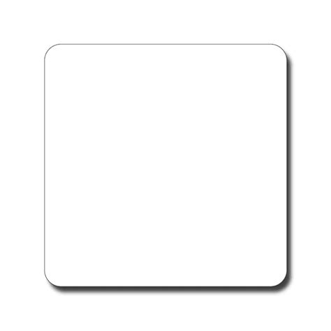 Freckle shape on a white square