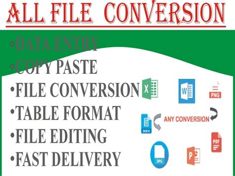 Online file conversion website interface